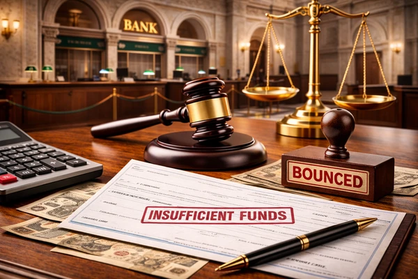 Cheque bounce legal services in Hosur handling bank matters, Section 138 cases, and recovery proceedings